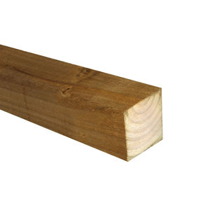 Tanalised Fencing Timber Post 3x3 (75mm x 75mm)
