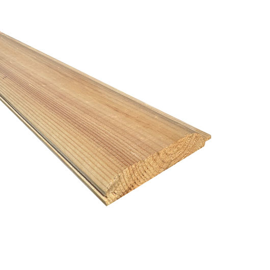 Loglap cladding 4x1 (95mm x 19mm) Redwood